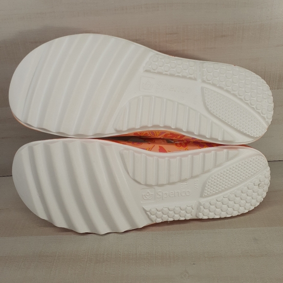 *SOLD*Spenco Floral Fusion Women's Slide Sandals Size 10 Wide - Picture 5 of 10